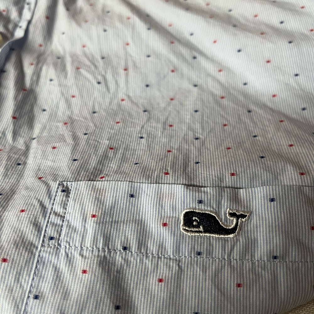 Vineyard Vines Classic Fit Tucker Shirt Large - Picture 7 of 8